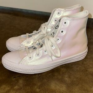 Iridescent High-Top Converse